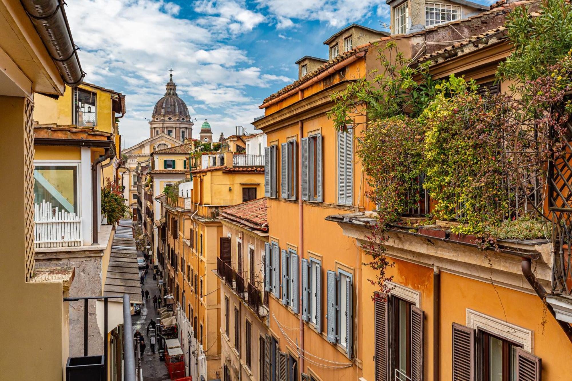 Luxury Over Time - With Terrace And View Of Piazza Di Spagna Apartment Rom